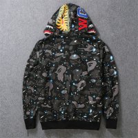 Унисекс суичър (блуза с качулка) Bape A Bathing Ape Starry Black M L XL XXL, снимка 6 - Суичъри - 25803752