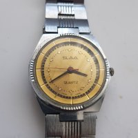 мъжки кварцов часовник Слава, снимка 2 - Антикварни и старинни предмети - 37442455