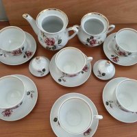 Руски порцеланов сервиз за чай , снимка 17 - Антикварни и старинни предмети - 30295651