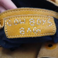 Кожена чанта Cow Boys Bag, снимка 3 - Чанти - 39812846