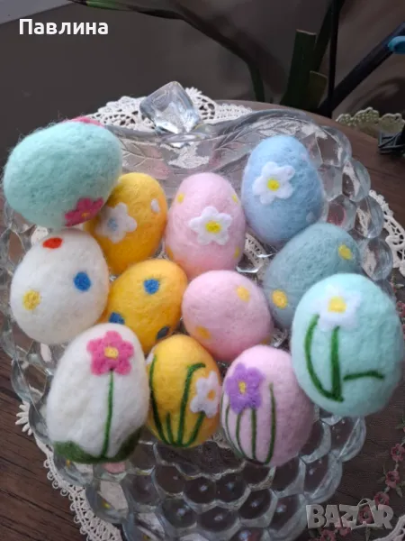Различни модели яйца от вълна, снимка 1