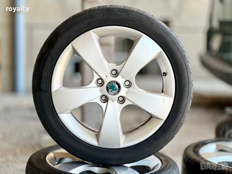 5х112 17 Джанти Skoda VW Seat Audi 5x112 Шкода Сеат Ауди Фолксваген, снимка 1