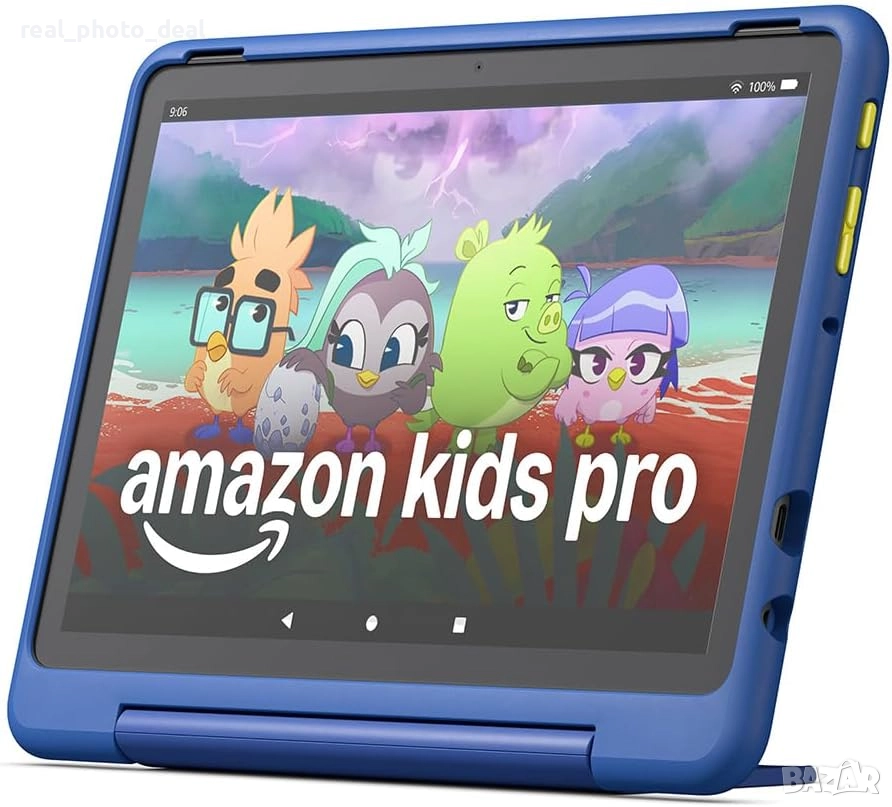 Детски таблет Amazon Fire HD 10 Kids Pro + писалка - чисто нов, гаранция 2г., снимка 1