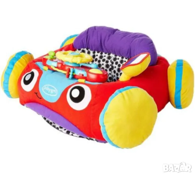 Playgro Игрален център със светлини и звуци ПЛЮШЕНА КОЛА, снимка 1
