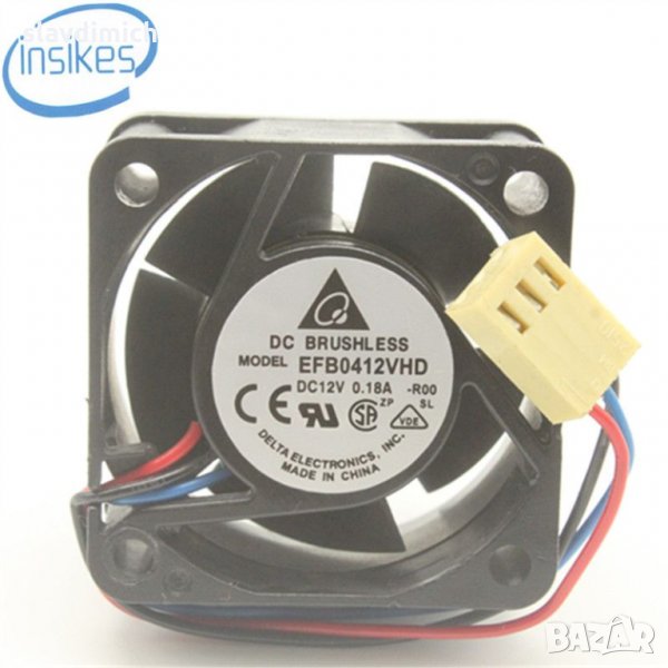 НОВ Вентилатор 60 мм 12V 0.18A 3 pin, снимка 1