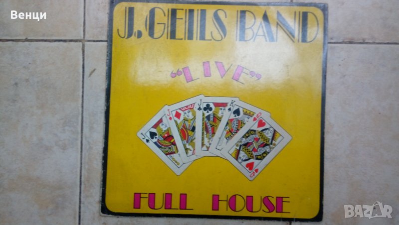 Грамофонна плоча  J.GEILS BAND   LP., снимка 1