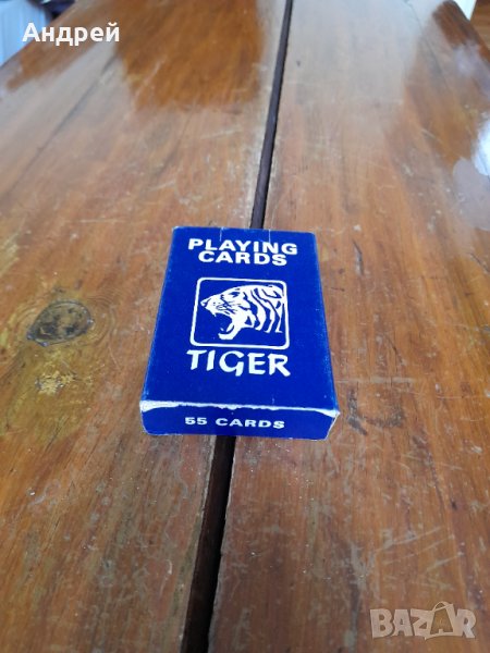 Стари карти за игра Tiger, снимка 1