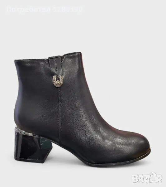 Дамски боти на ток. , снимка 1