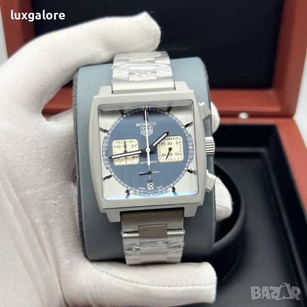 Мъжки часовник TAG Heuer Monaco Calibre 11 с кварцов механизъм, снимка 1