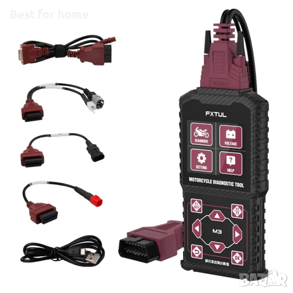 FXTUL M3-C диагностичен инструмент за мотоциклети, снимка 1