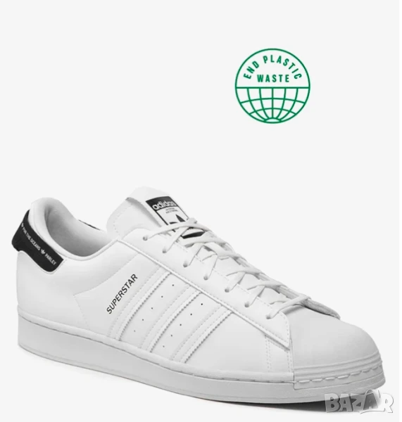 маратонки / кецове Adidas Superstar Cloud White Core Black Parley Ocean номер 46 2/3, снимка 1