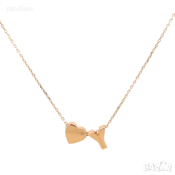 Златно колие 1,82гр. 42,4см. 14кр. проба:585 модел:29432-3, снимка 1