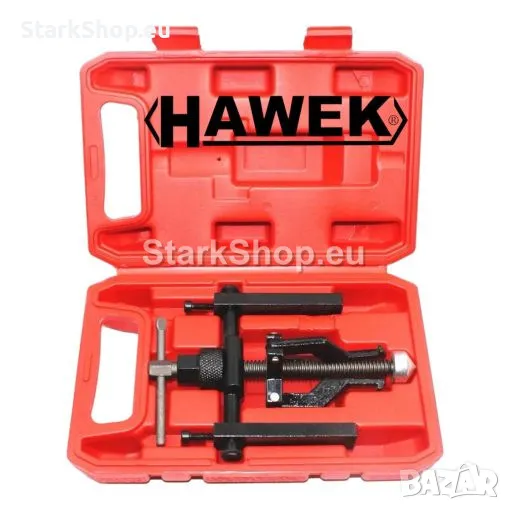 Специализирана Скоба за Вътрешни Лагери HAWEK Трираменна 12-38мм Екстрактор в Куфар, снимка 1