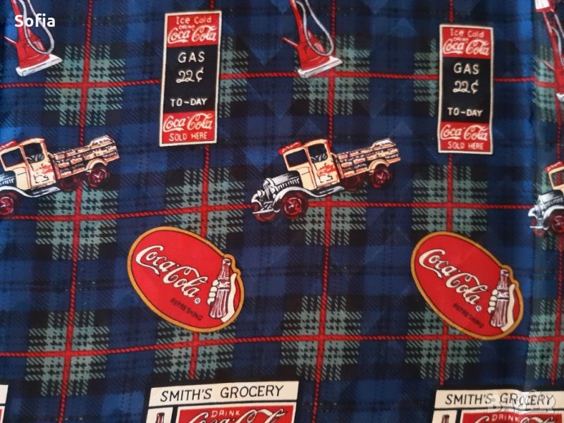 Кока Кола колекция/Подарък: Коприна нови шалове Соса-Cola 90-те години, снимка 1