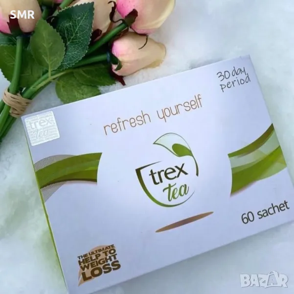 Билков чай Trex tea refresh yourself, За детоксикация, 60 пакетчета, снимка 1