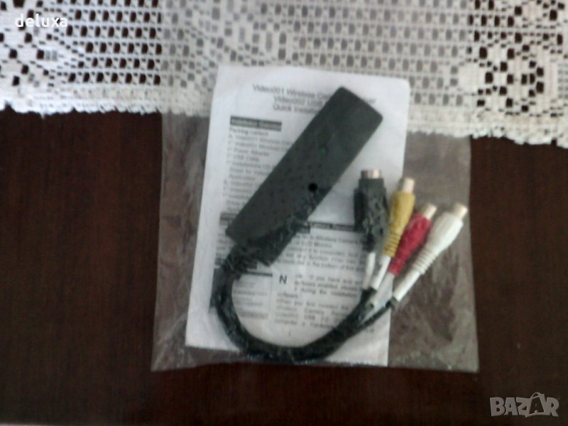 Видеорекордер (EasyCap) за запис на аналогов сигнал към USB, снимка 1