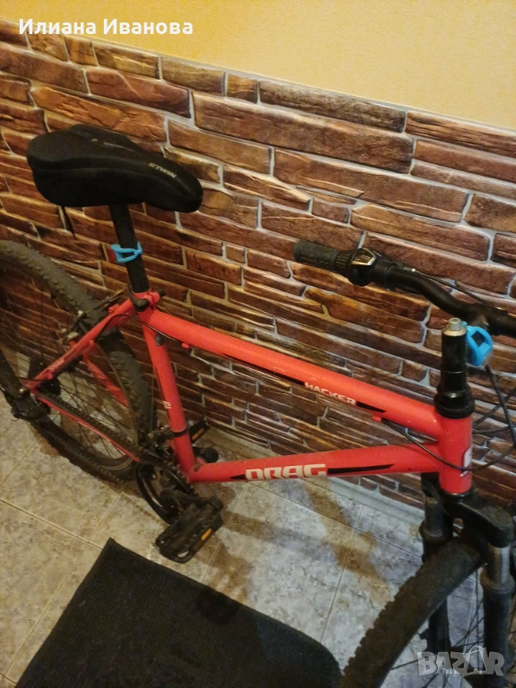Велосипед тунингован с нова вилка и амортисьор, снимка 1