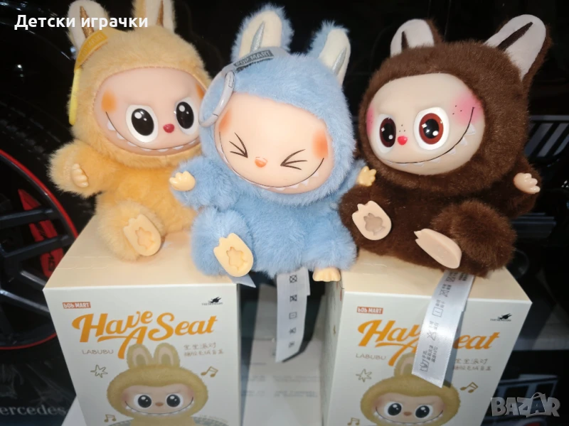 Плюшена играчка Labubu в кутия Изненада The Monsters, Лабубу аниме, снимка 1