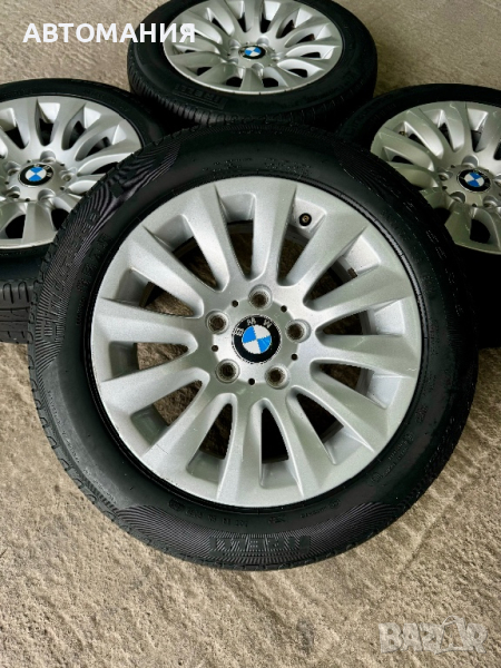 Джанти с летни гуми 16ц от BMW 3-серия е90 Face, снимка 1