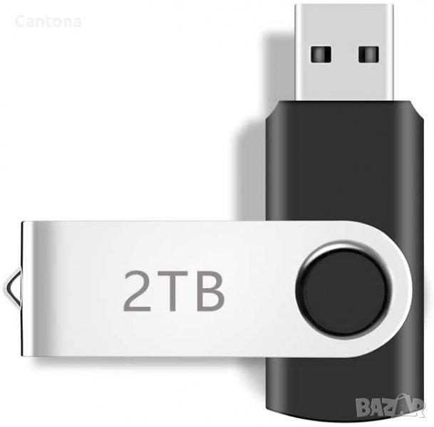 USB флаш устройство 2 TB - 2000GB за съхранение на данни, съвместимо с компютър/лаптоп, снимка 1