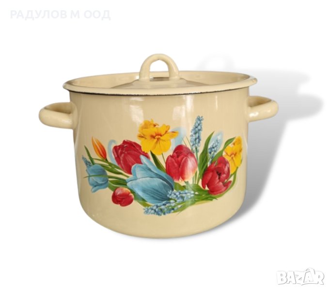 Тенджера емайл 3 литра, снимка 1