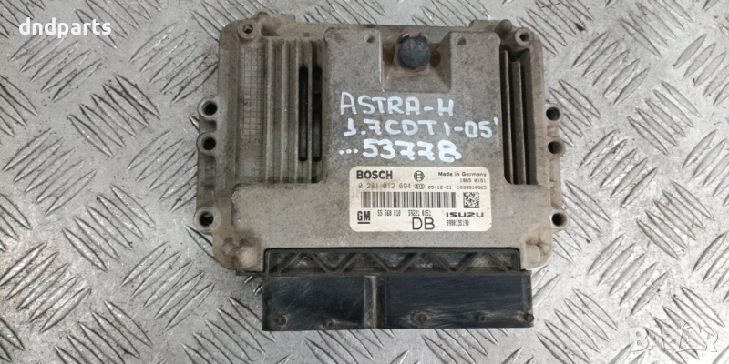 Компютър Opel Astra H 1.7CDTi 2005г. 0281012694 55560810	, снимка 1