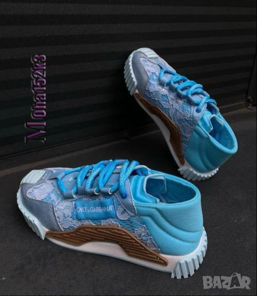 дамски маратонки от естествен велур Dolce&Gabbana , снимка 1