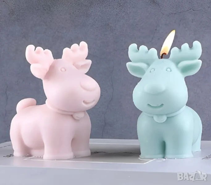 Молд коледен елен, снимка 1