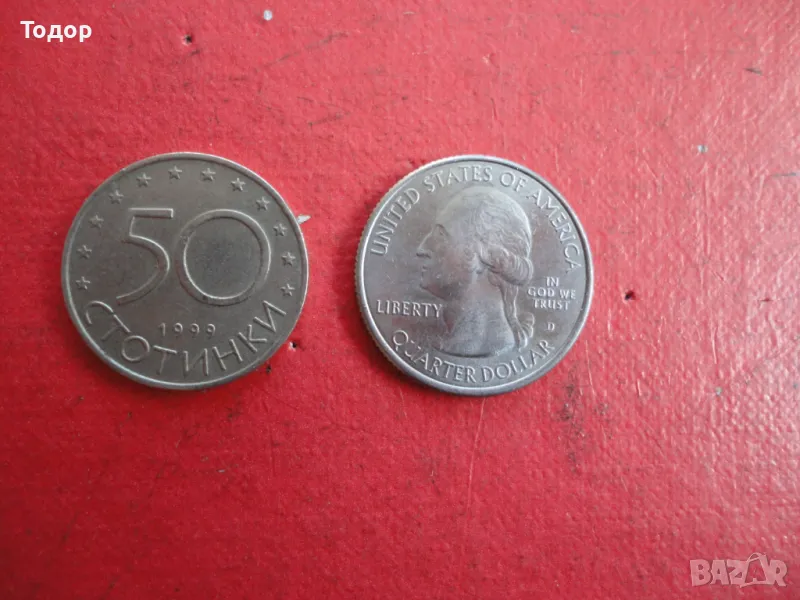 Четвърт долар Quarter Dollar 2013, снимка 1