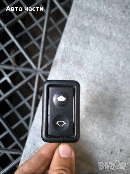 Бутон електрическо стъкло 3′ E36 ЖЪЛТО 8368941, снимка 1