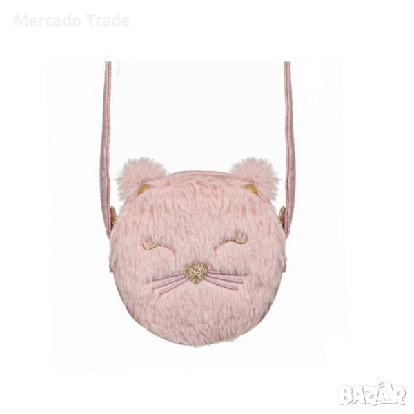 Детска чанта Mercado Trade, За момичета, Коте, Розов, снимка 1
