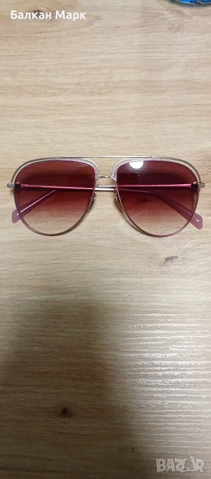 🕶️ Дизайнерски слънчеви очила Maje MJ7028 – Satin Rose Gold, снимка 1