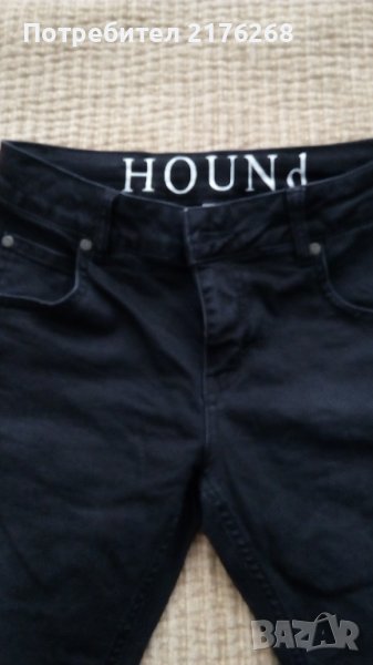 Мъжки черни къси дънки, снимка 1