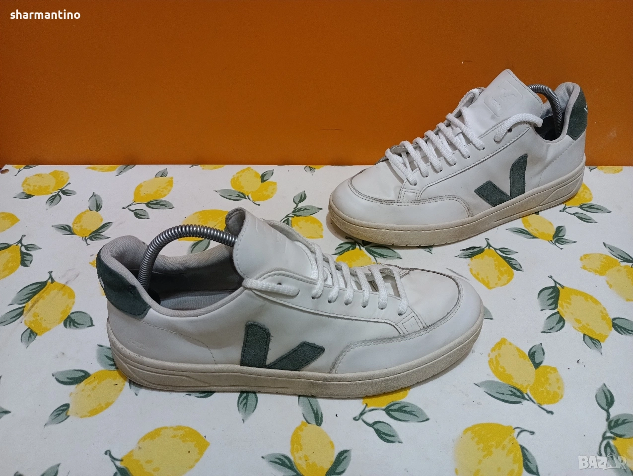 VEJA V12 кожени сникърси N 44, снимка 1