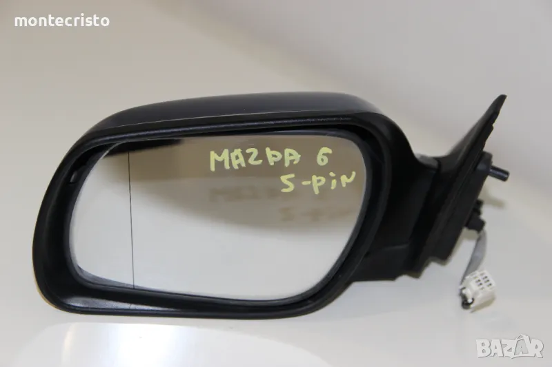 Ляво електрическо огледало Mazda 6 (2002-2008г.) 5 пина / Мазда 6 / 🔵Цвят: Тъмно син, снимка 1