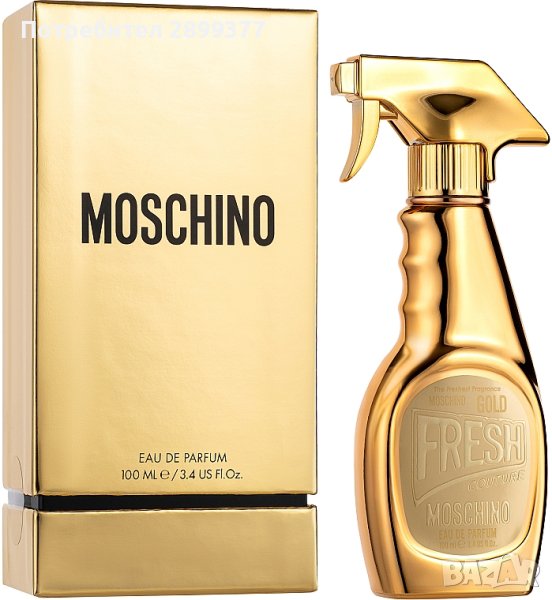 MOSCHINO FRESH GOLD EDP 100 ML, снимка 1