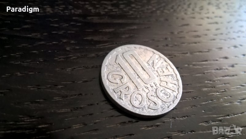 Mонета - Австрия - 10 гроша | 1955г., снимка 1