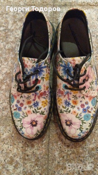 Dr.Martens flowers дамски обувки 42 номер носени един път, снимка 1