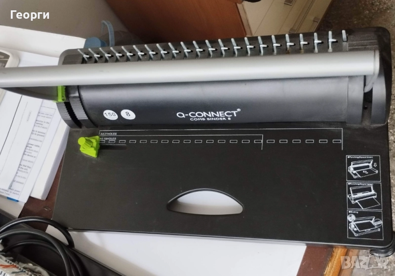 Q-Connect Машина за подвързване 8/140л., снимка 1