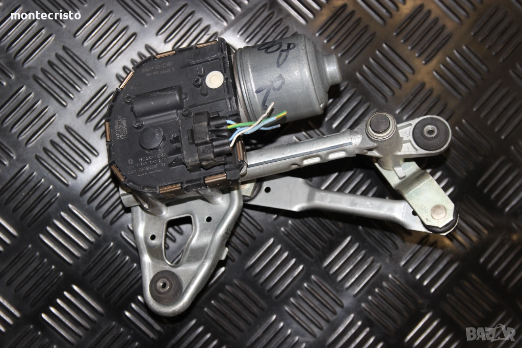 Дясно моторче чистачка Peugeot 5008 (2009-2013г.) десен механизъм 1397220577 / 9671062380, снимка 1