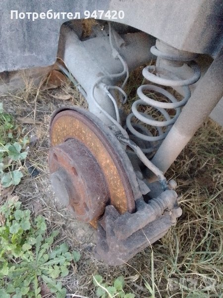 заден мост комплект с дискове поло 1.4тди 2003, снимка 1