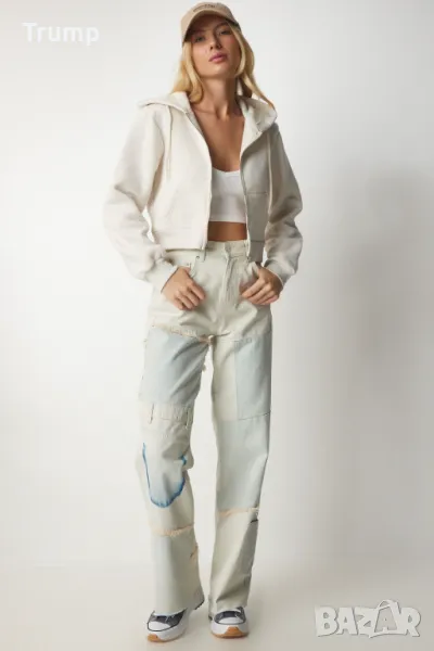 Ефектни дънки, деним, снимка 1