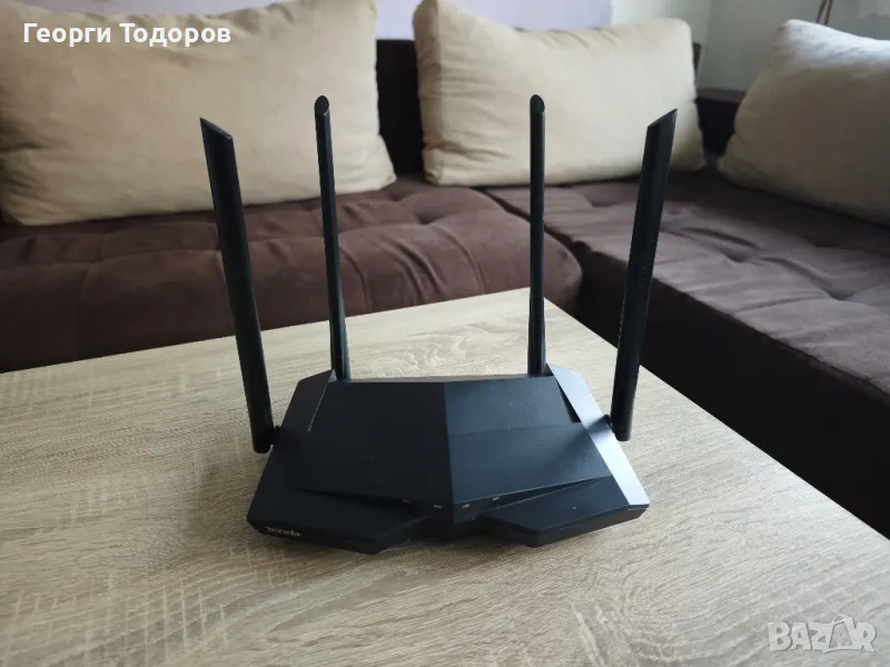 📡 Tenda AC10 AC1200 Wi-Fi Рутер – Двуобхватен, MU-MIMO, Гигабитови портове, снимка 1