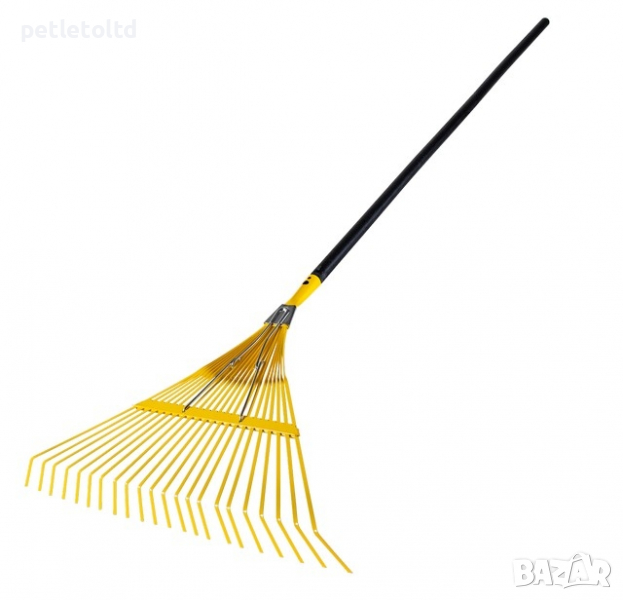 Търмък, 22 зъба, за листа, с дървена дръжка, снимка 1