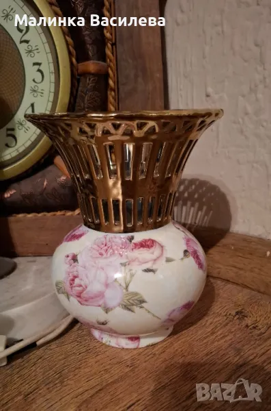 порцеланова ваза, снимка 1