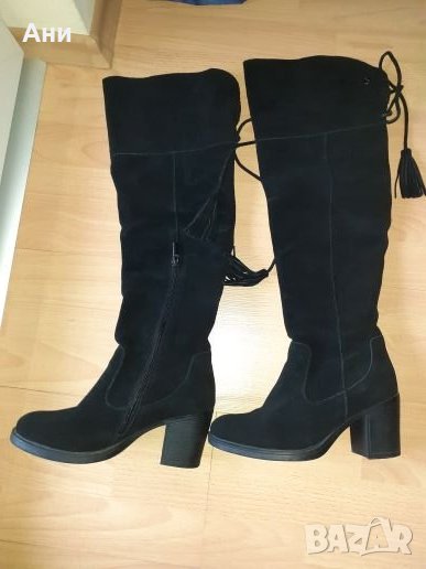 Ботуши от естествен велур, снимка 1
