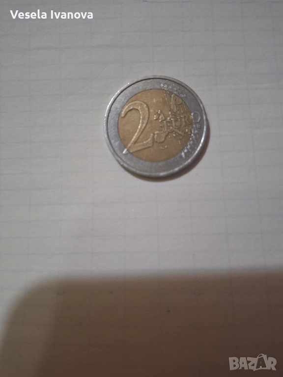Монета от 2 Евро от 2001, снимка 1