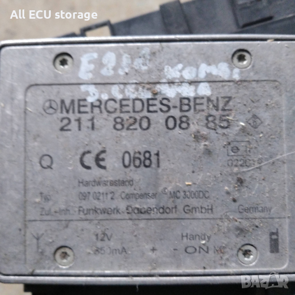 Bluetooth Модул Мерцедес-Бенц ,  Mercedes-Benz W211 , 211 820 08 85, снимка 1