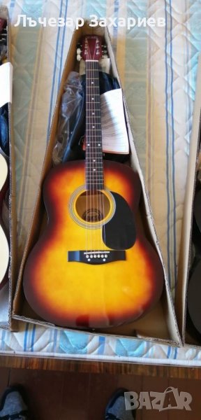 Класическа китари с метални струни 3rb ave acoustic 1. Струни - метални. Китарите с метални струни с, снимка 1
