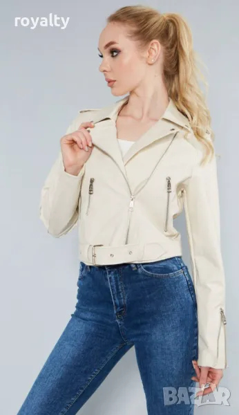 Пролетни кожени якета Различни цветове , снимка 1